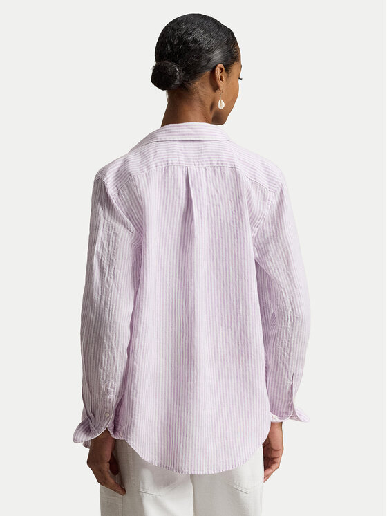 Polo Ralph Lauren Polo Ralph Lauren Πουκάμισο 211A96158006 Μωβ Classic Fit