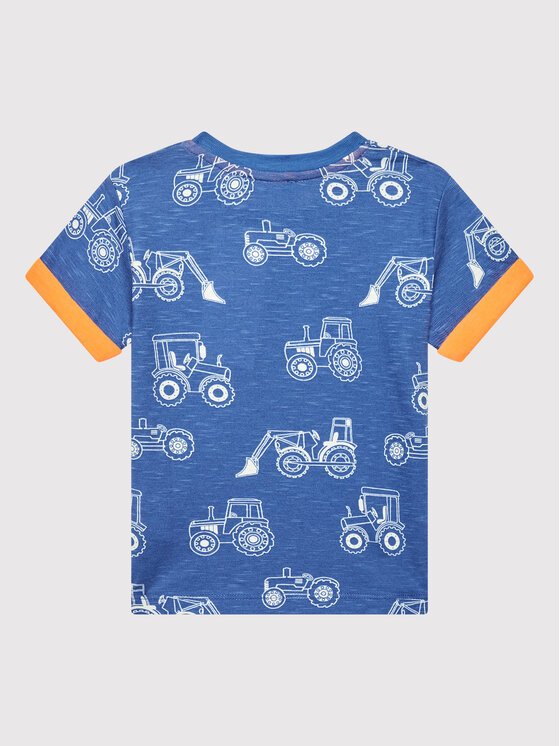 United Colors Of Benetton United Colors Of Benetton T-shirt 3UBTG100U Plava Regular Fit