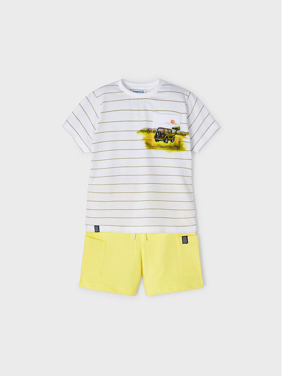 Completo T-shirt e pantaloncini Mayoral