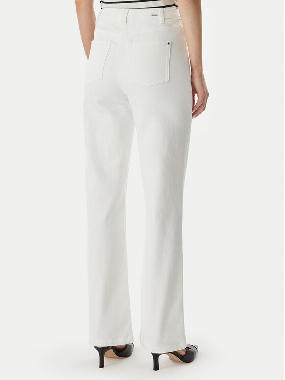 Morgan Morgan Jeans hlače 261-PIJITO1 Bela Bootcut Fit