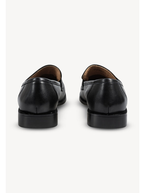 BIZUU BIZUU Mokasíny MONTEVIE LEATHER LOAFERS Černá