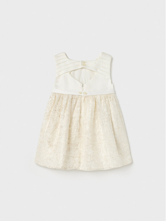 Mayoral Mayoral Elegantes Kleid 1947 Écru Regular Fit