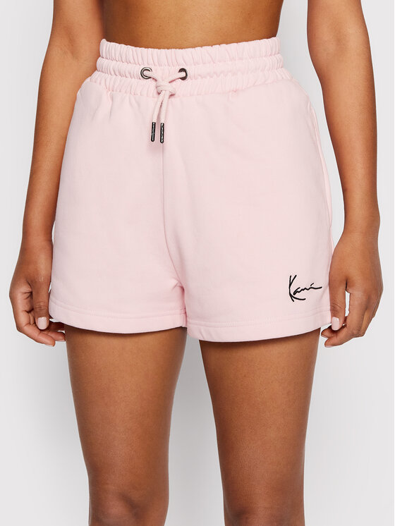 Karl Kani Pantaloncini sportivi Small Signature 6113707 Rosa Regular Fit •  Modivo.it