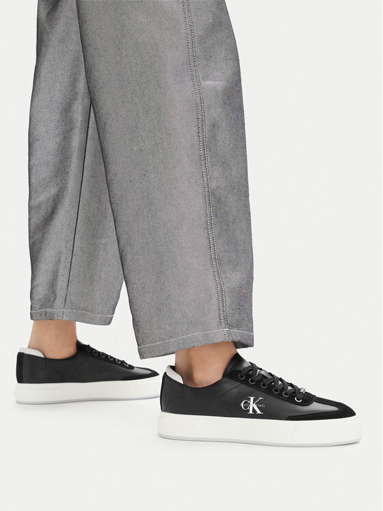 Calvin Klein Calvin Klein Сникърси Basket Cups Lup Wt Lth Su HW0HW02984 Черен