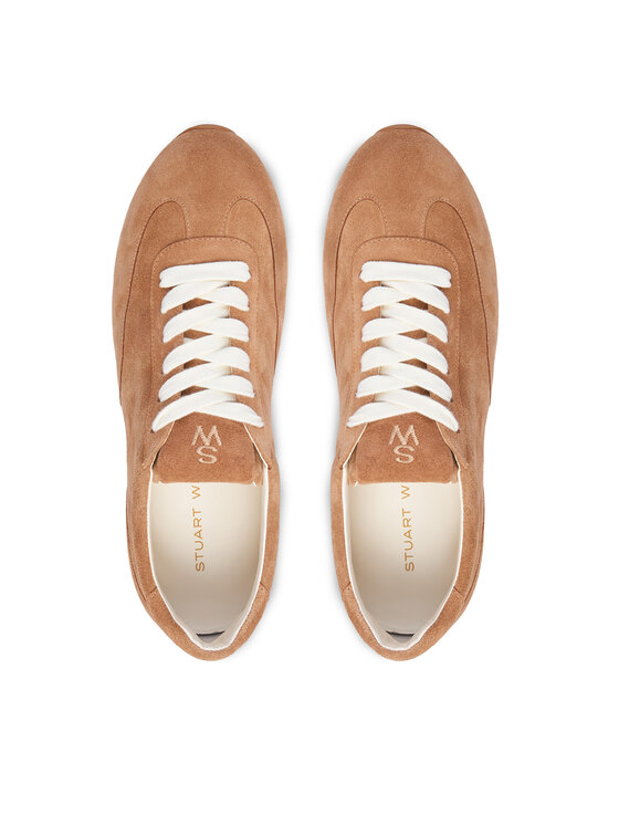 Stuart Weitzman Stuart Weitzman Sneakers Colton Sleek SN228 Hellbraun