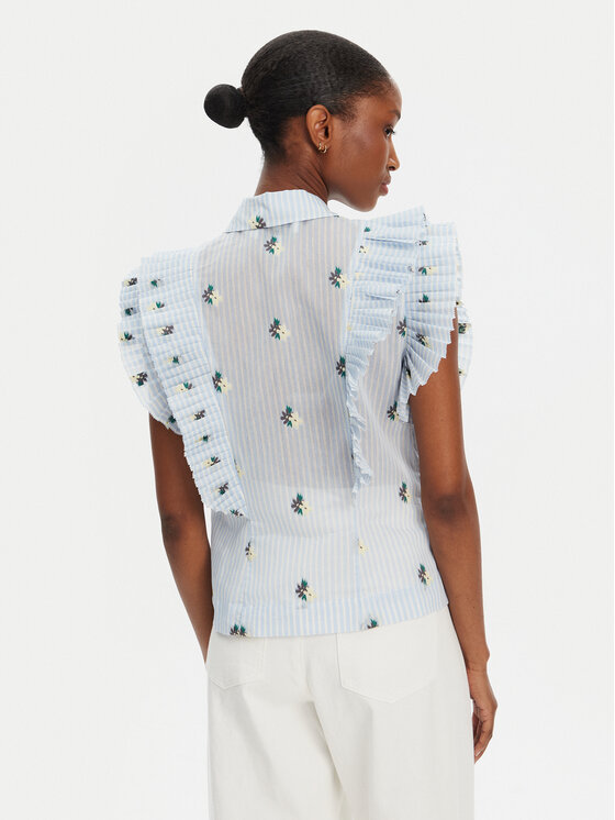 Munthe Munthe Krekls Must 252102725224 Gaiši zils Regular Fit