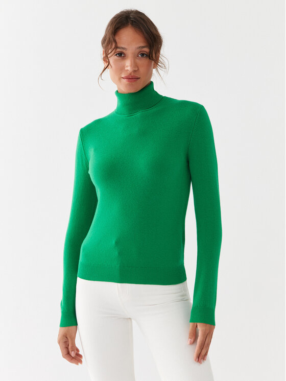 United Colors Of Benetton United Colors Of Benetton Гольф 1002D2348 Зелений Regular Fit