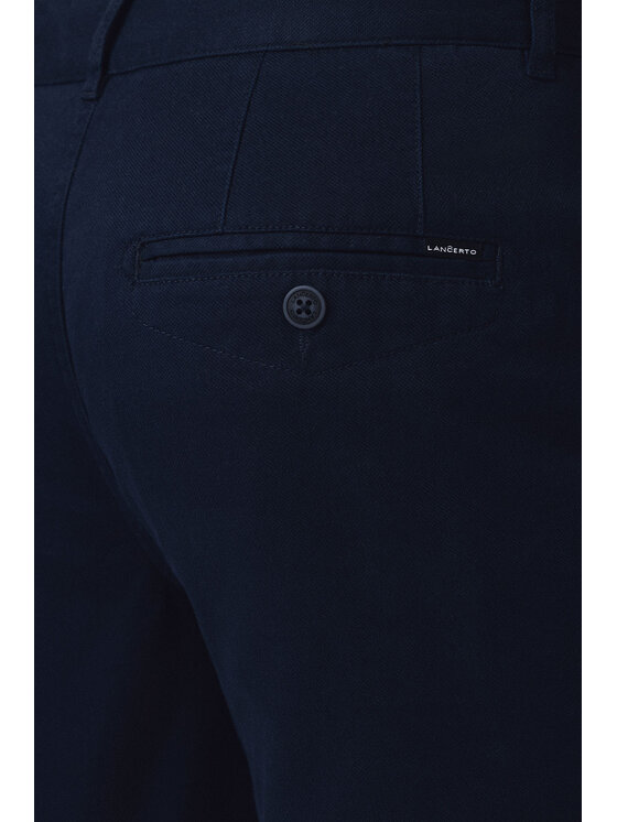 Lancerto Lancerto Szorty materiałowe Corti SZO113125000003 Granatowy Regular Fit