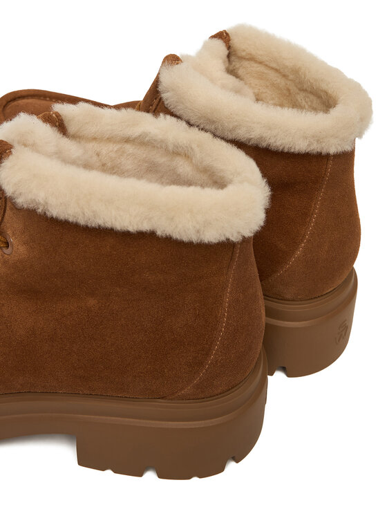 Stuart Weitzman Stuart Weitzman Kotníková obuv Hudson Shrling SM607 YHV Měděná