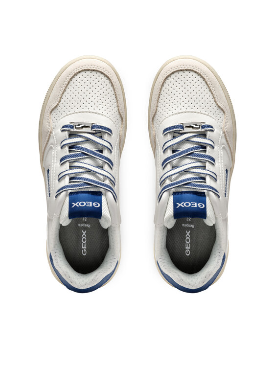 Geox Geox Sneakersy J Washiba Boy J55LQD 05422 C0899 S Biały