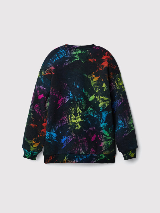 Desigual Desigual Felpa Vesubio 22WBSK07 Nero Regular Fit