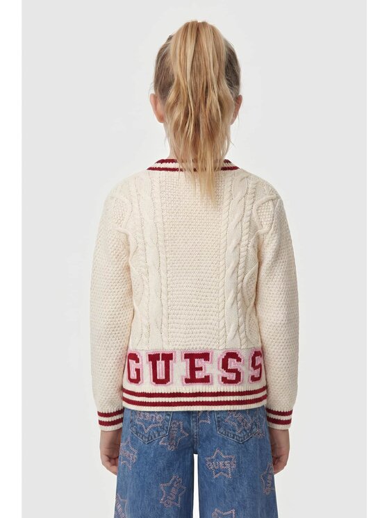 Guess Kids Guess Kids Svetr 180514 Béžová Classic Fit