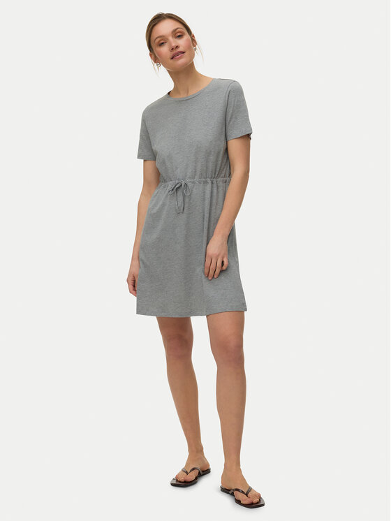 Vero Moda Vero Moda Letní šaty Luna 10325626 Světle šedá Regular Fit
