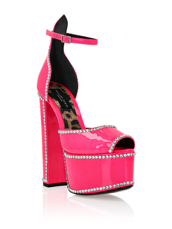 PHILIPP PLEIN PHILIPP PLEIN Szpilki 15581 Różowy