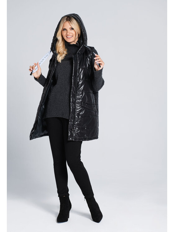 Look Made With Love Look Made With Love Bezrękawnik Look 944 Inga czarny Czarny Classic Fit