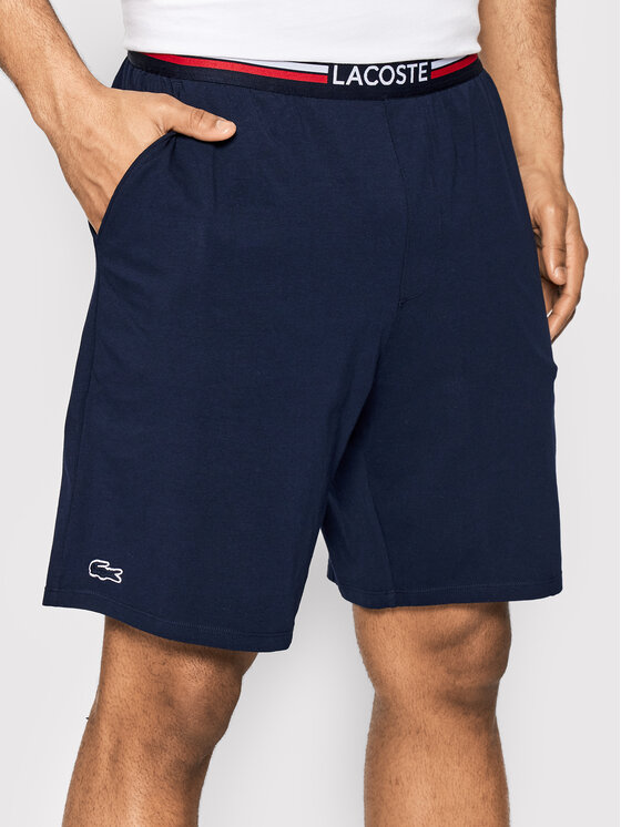 Lacoste Lacoste Športne kratke hlače GH3448 Mornarsko modra Regular Fit