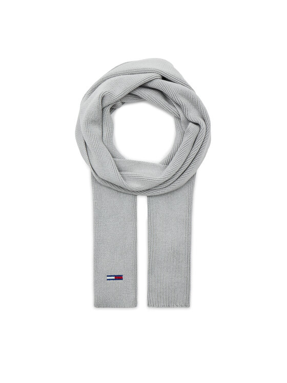 Tommy Jeans Tommy Jeans Set Mütze und Loop-Schal Tjw Flag Beanie And Scarf AW0AW15482 Grau