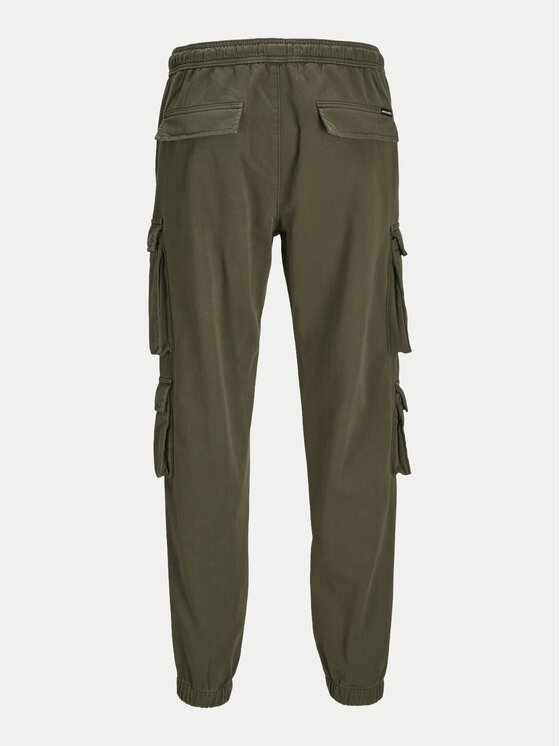 Jack & Jones Jack & Jones Joggers kalhoty Bill 12260915 Zelená Regular Fit
