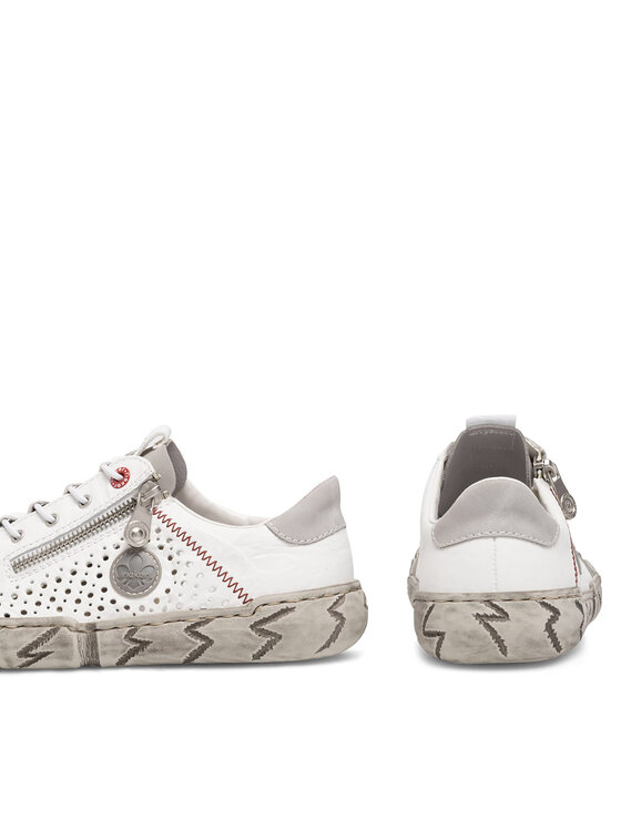Rieker Rieker Sneakers L0355-80 Weiß