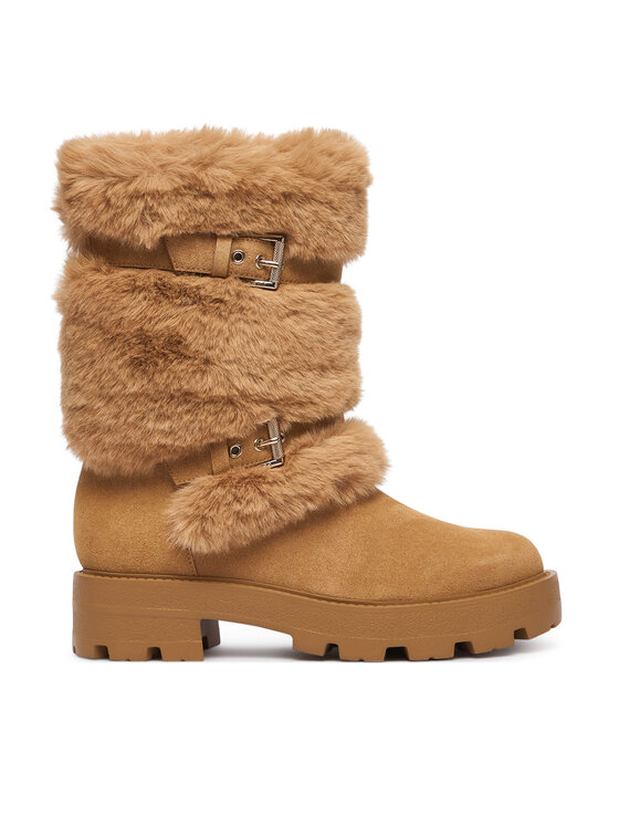 Guess Guess Боти FLFYAF FUR10 Кафяв