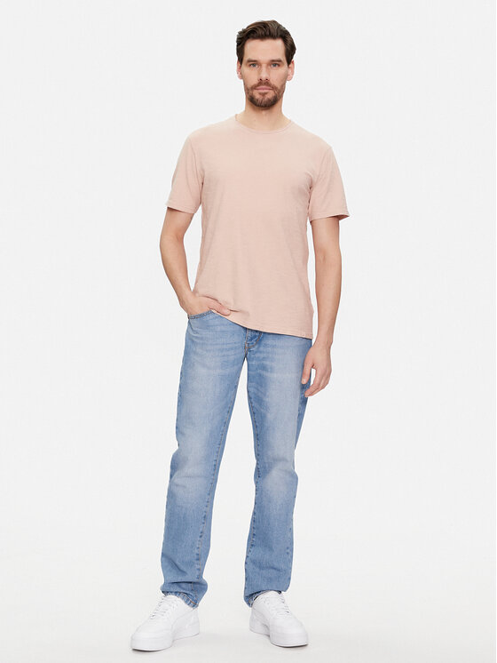 United Colors Of Benetton United Colors Of Benetton Tricou 3JE1J19A5 Bej Regular Fit