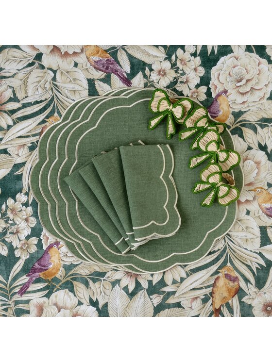 Roseberry Home Roseberry Home Obrus Emerald Zielony
