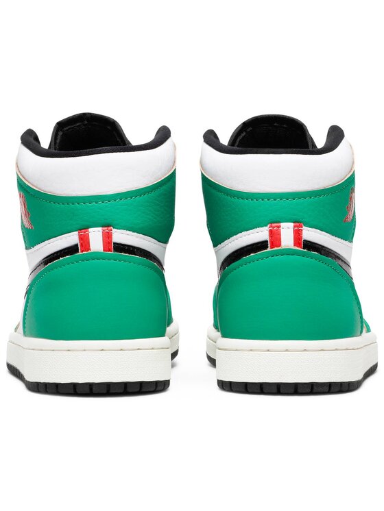 Nike Nike Sneakersy Air Jordan 1 Retro High OG Lucky Green Zielony