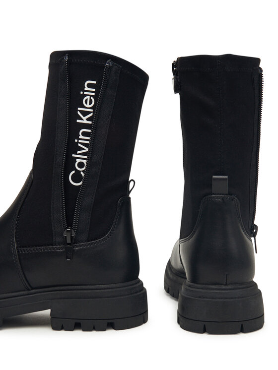 Calvin Klein Calvin Klein Škornji Chelsea Boot V3A5-83123-1464 D Črna