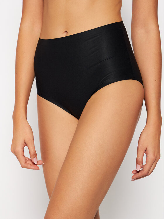 Chantelle Chantelle Mutande classiche a vita alta Soft Stretch Plus Size C11370 Nero