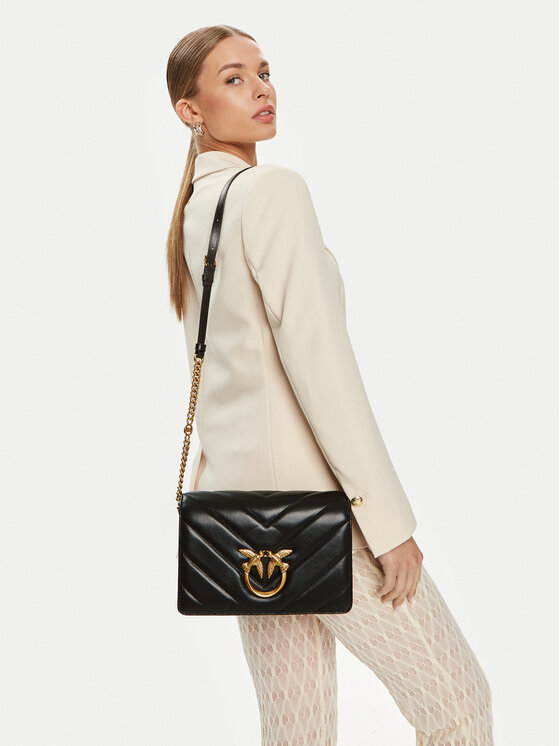 PINKO Pinko Torebka Love Click Classic AI 23-24 PLTT 100063 A136 Czarny