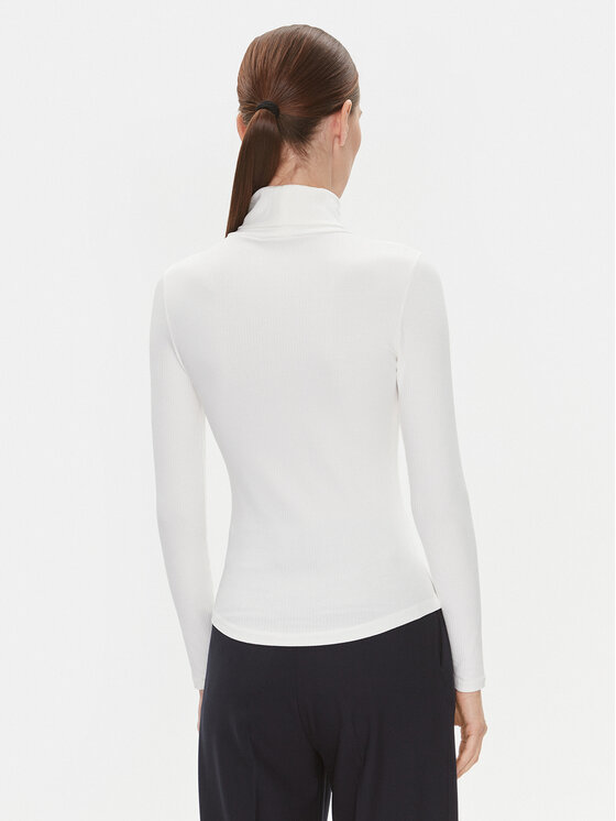 Tommy Hilfiger Tommy Hilfiger Поло 5x2 WW0WW39826 Екрю Slim Fit
