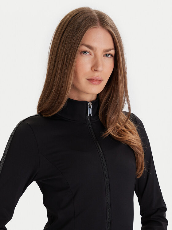 MICHAEL Michael Kors MICHAEL Michael Kors Pulóver MF551L91RE Fekete Slim Fit