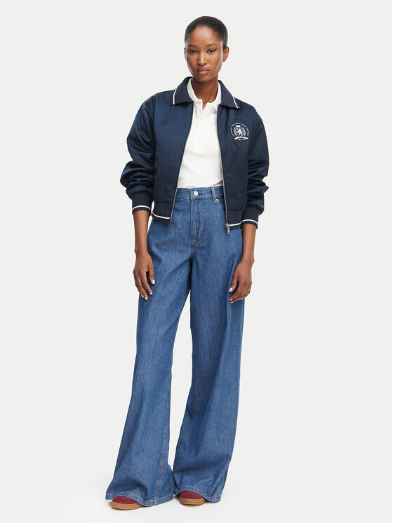 Tommy Jeans Tommy Jeans Яке бомбър Tjw Coach DW0DW23153 Тъмносин Regular Fit