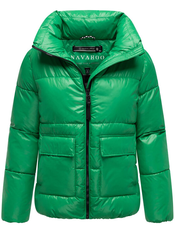 Navahoo Navahoo Kurtka zimowa Eispacht Zielony Regular Fit