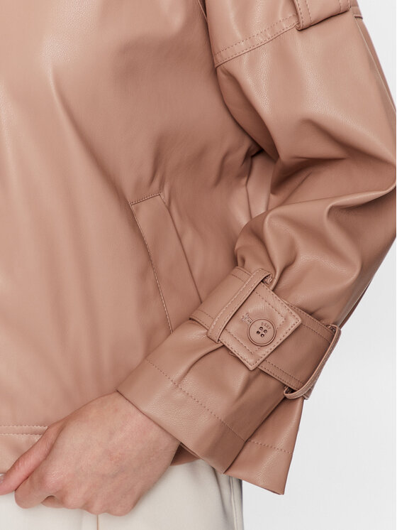 DKNY DKNY Μπόμπερ μπουφάν P3ACTR28 Μπεζ