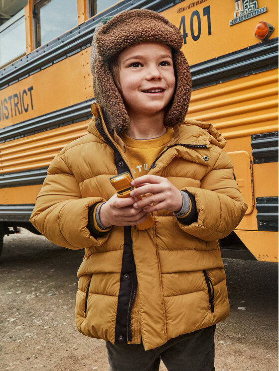 Mayoral Mayoral Зимова куртка 4422 Жовтий Regular Fit