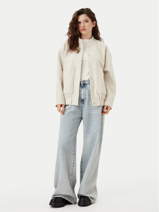 ONLY ONLY Kurtka przejściowa Nancy 15336622 Beżowy Regular Fit