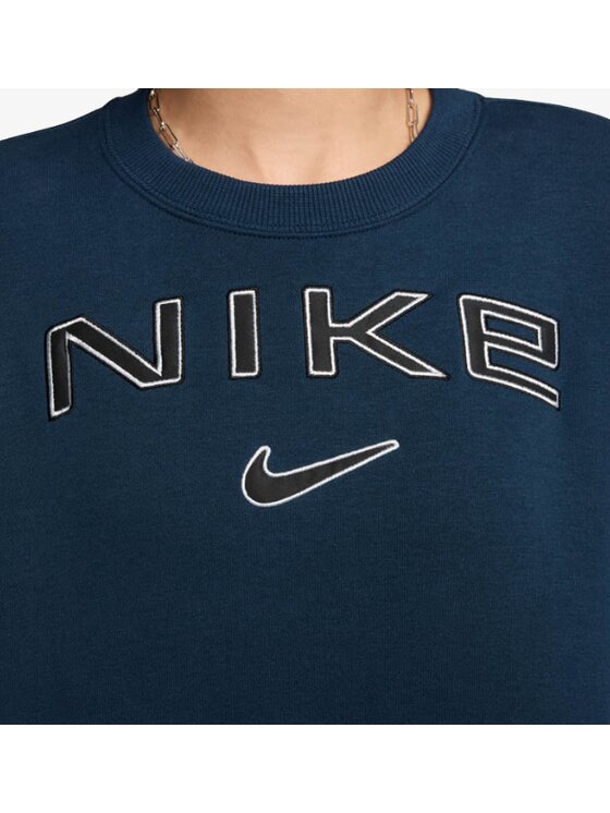 Nike Nike Bluza Phoenix Fleece Granatowy Regular Fit