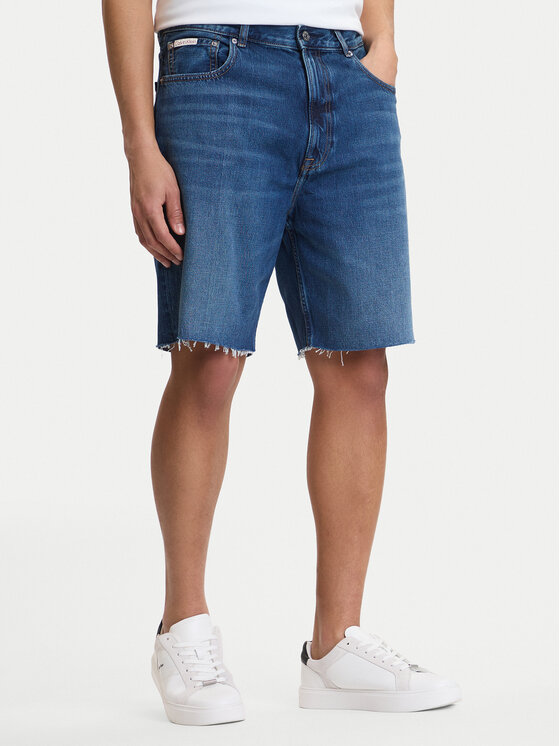 Calvin Klein Jeans Calvin Klein Jeans Дънкови шорти LV04RF793G Син Regular Fit