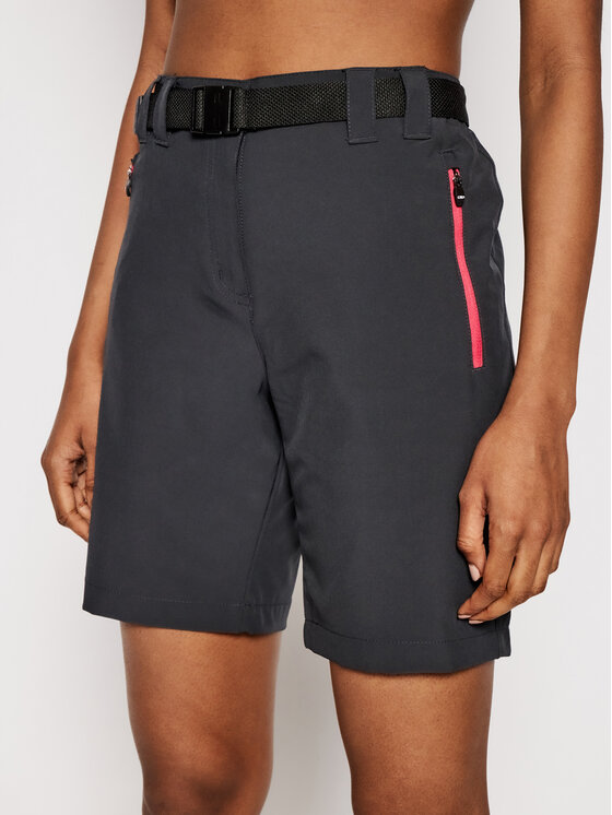CMP Športne kratke hlače 3T51146 Siva Regular Fit