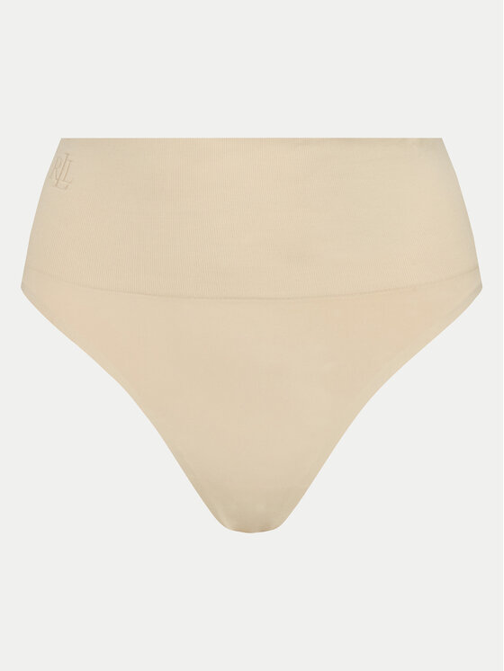 LAUREN RALPH LAUREN LAUREN RALPH LAUREN Klasične gaćice s visokim strukom 4L0020 Bež
