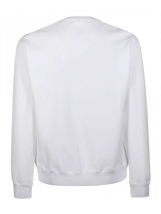 Dsquared2 Dsquared2 Mikina S74GU0425 S25042 Bílá Regular Fit