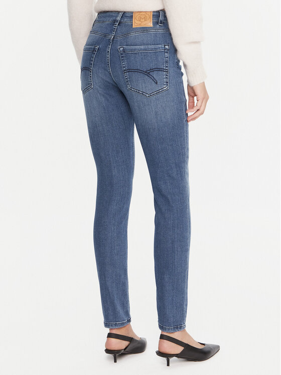 Marella Marella Blugi 2523186104 Albastru Skinny Fit
