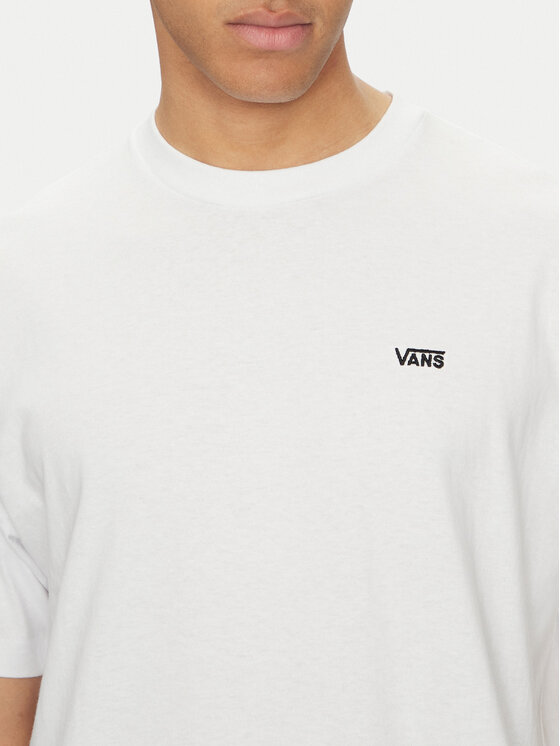 Vans Vans T-Shirt Left Chest II VN000P1P Bílá Loose Fit