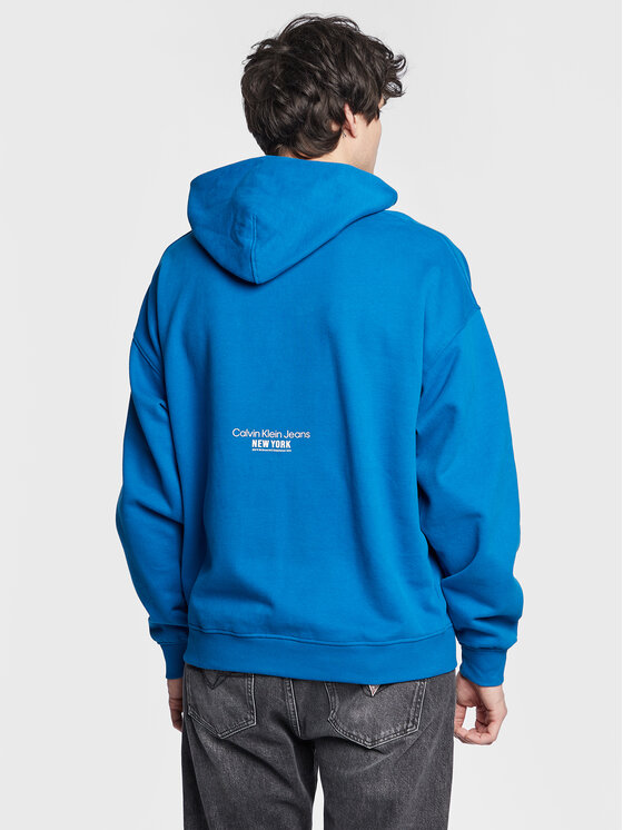 Calvin Klein Jeans Calvin Klein Jeans Bluza J30J323156 Niebieski Regular Fit