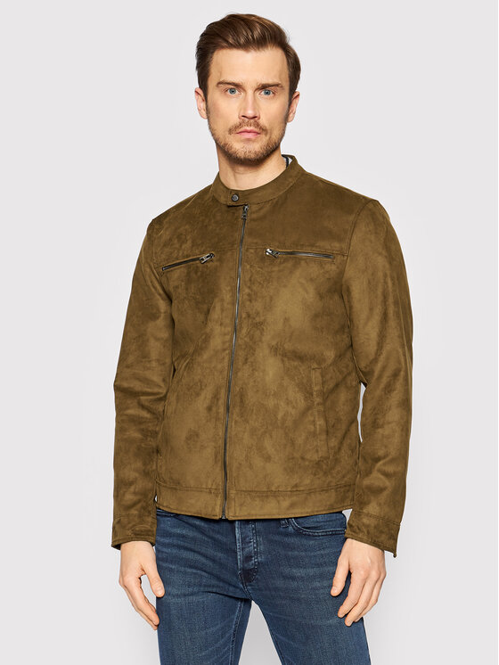Only & Sons Only & Sons Dirbtinės odos striukė Willow 22021446 Ruda Regular Fit