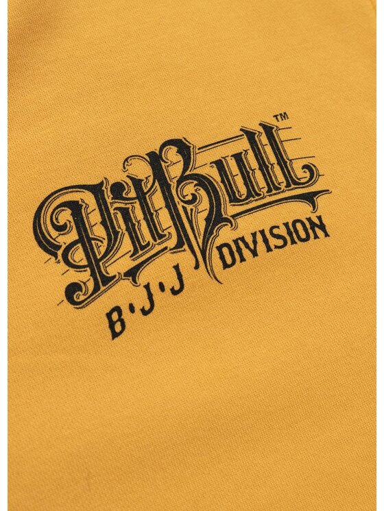 PITBULL PITBULL Bluza AUTOMATIC Żółty Regular Fit