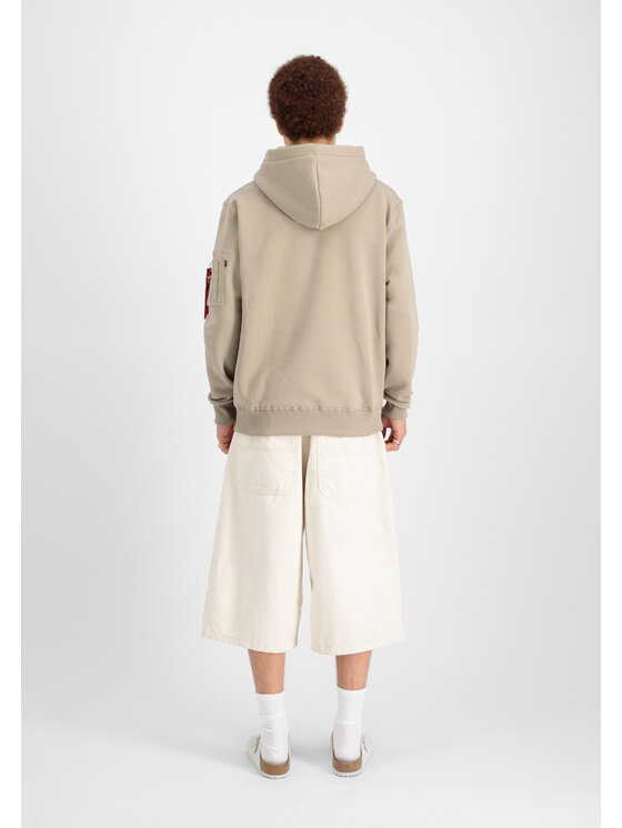Alpha Industries Alpha Industries Bluza Alpha Puff Print Hoodie Żółty Regular Fit
