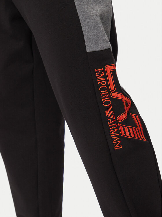 EA7 Emporio Armani EA7 Emporio Armani Pantaloni trening 6DPP56 PJVTZ 1200 Negru Regular Fit