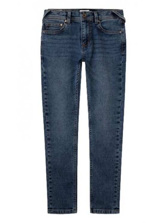 Pepe Jeans Pepe Jeans Kalhoty z materiálu PB200527IK3 000 Modrá Regular Fit